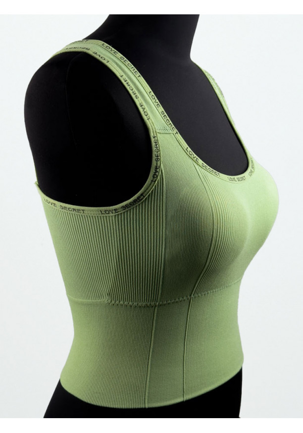 LOVE SECRET GREEN SPORT BRA